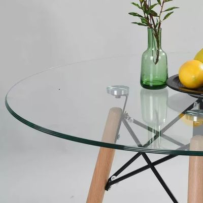 Imagen 2 del producto Mesa Eames 100cm redonda de vidrio