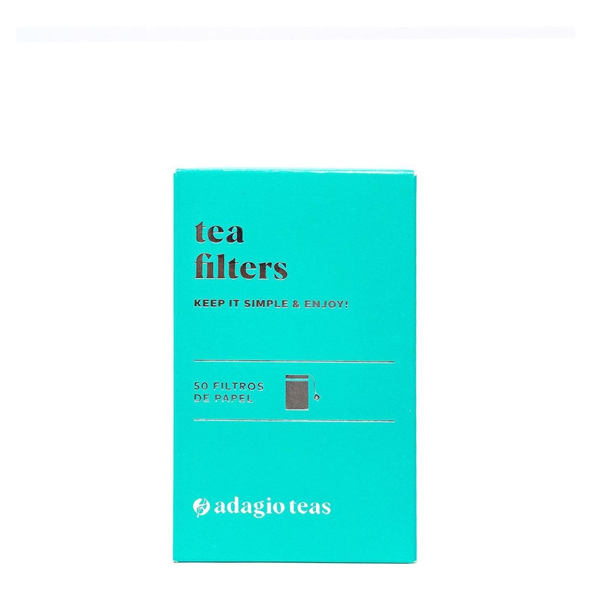 ADAGIO TEAS - Adagio Teas Filtros De Papel Turquesa (50)