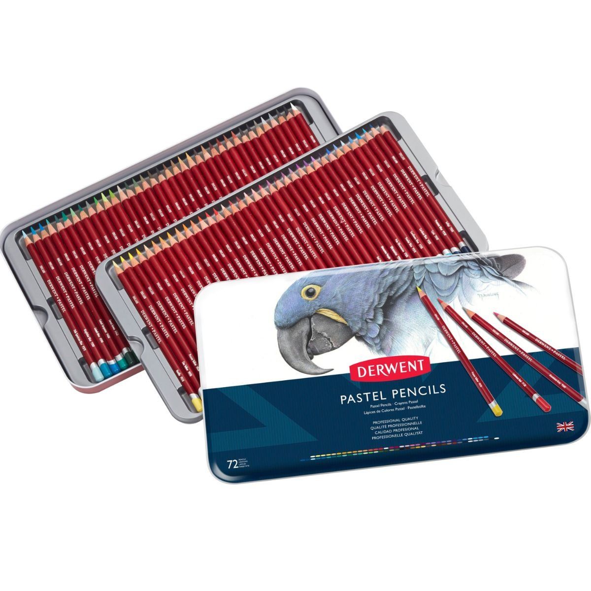 DERWENT - Lápices Pastel Derwent Set 72 Colores