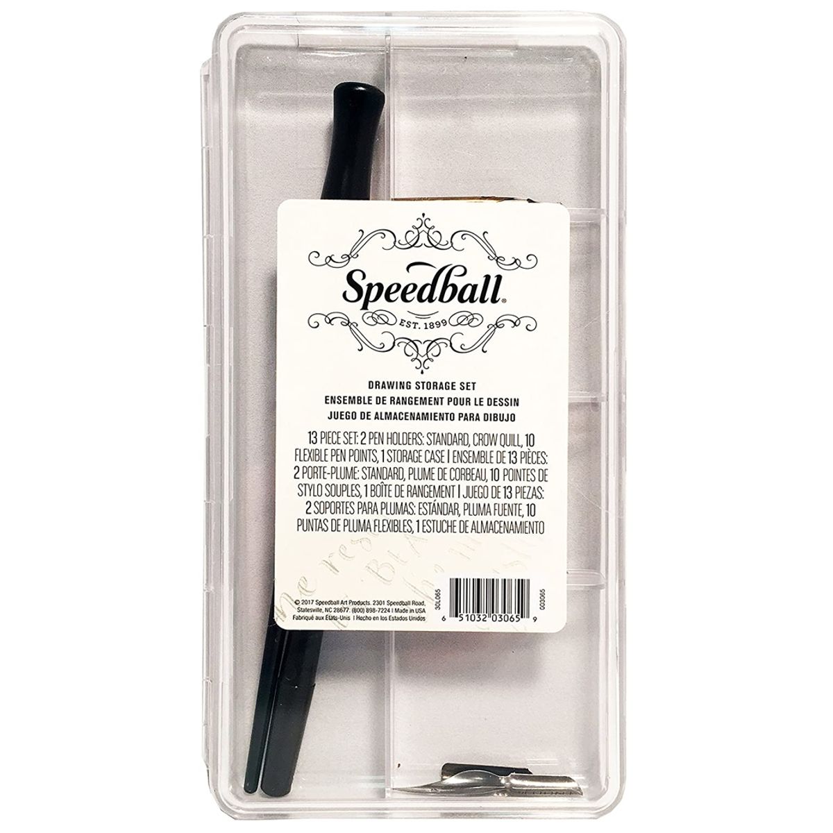 SPEEDBALL - Caja De Plumines Para Dibujo Speedball