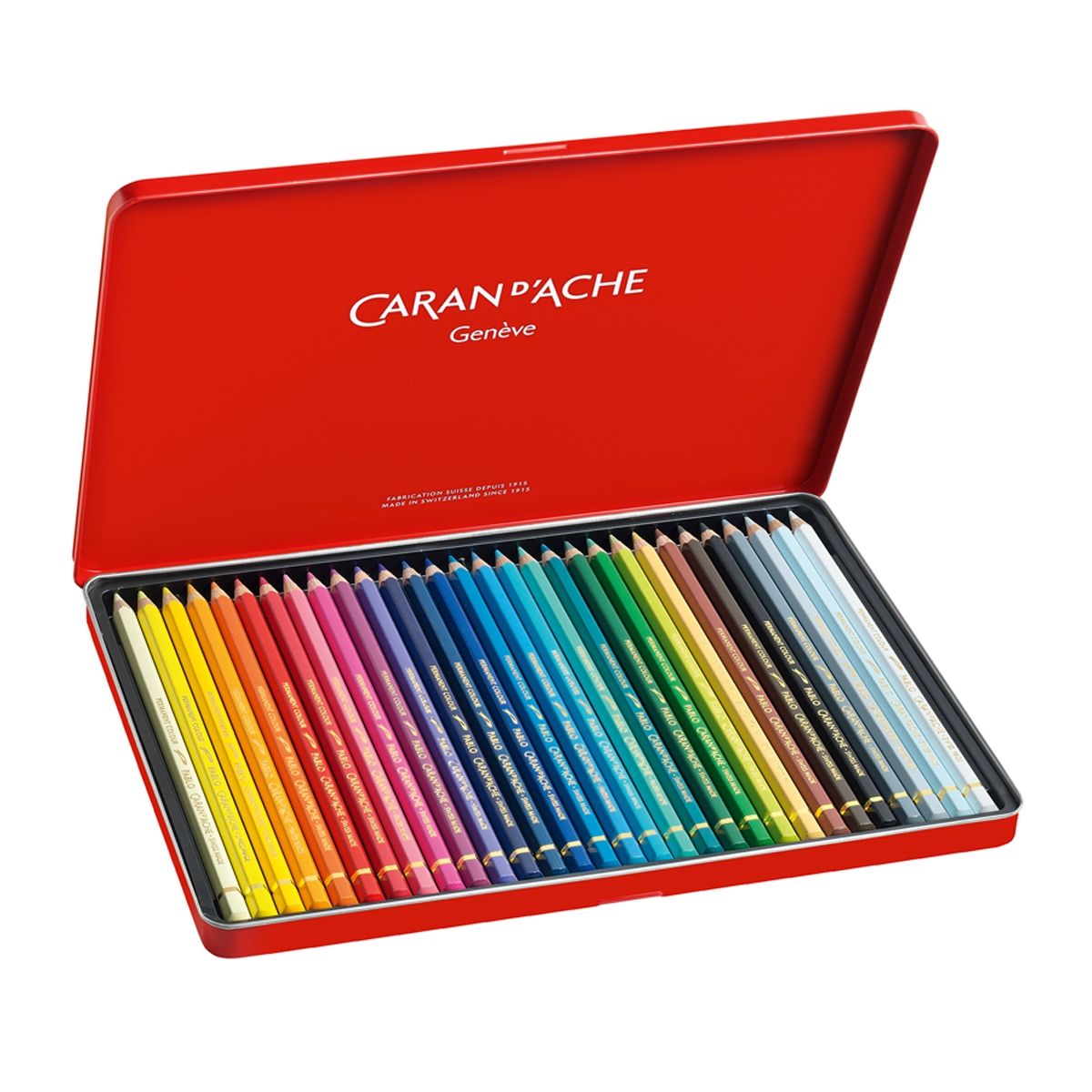 CARAN D'ACHE - Lápices de Colores Pablo Caran d Ache Set 30