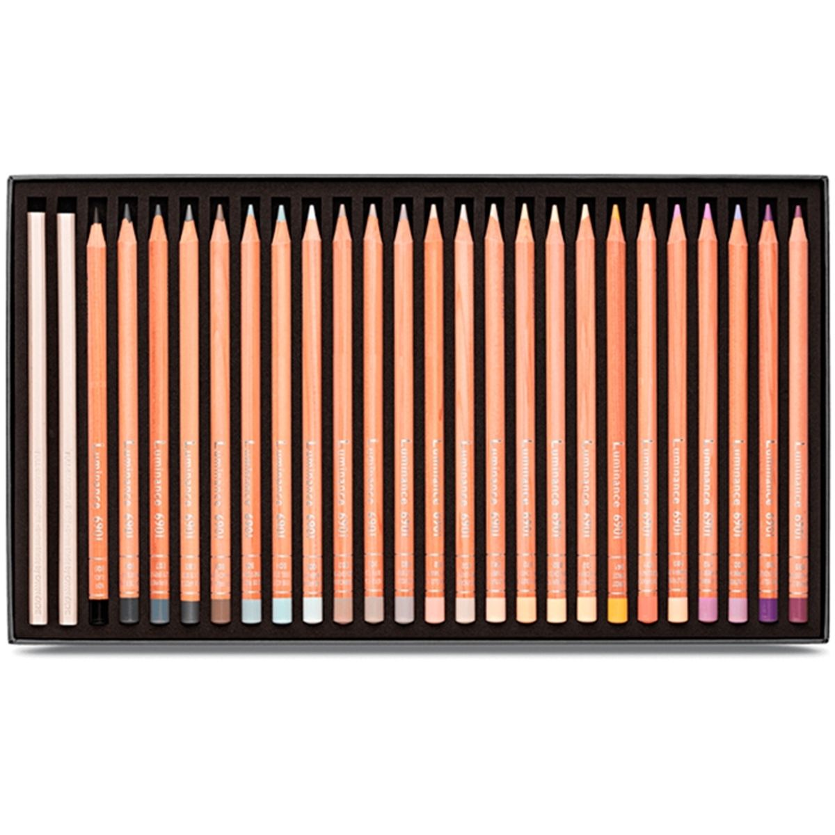 CARAN D'ACHE - Lápices Luminance Caran d Ache Set 76 Colores 2 Blender