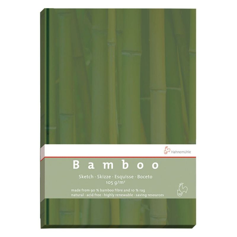 HAHNEMUHLE - Libreta Técnica Mixta Hahnemuhle Bamboo 105gr 21X27,9cm