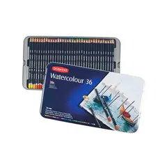 DERWENT - Lápices De Colores Acuarelables Set 36