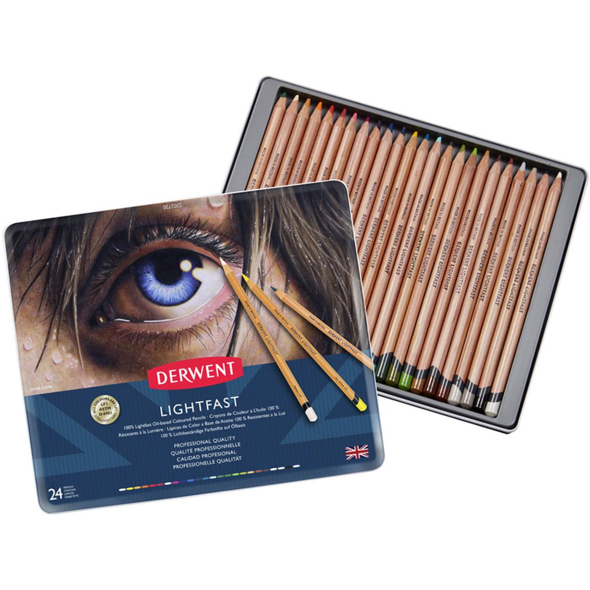 DERWENT - Lápices De Colores Lightfast Derwent Set 24