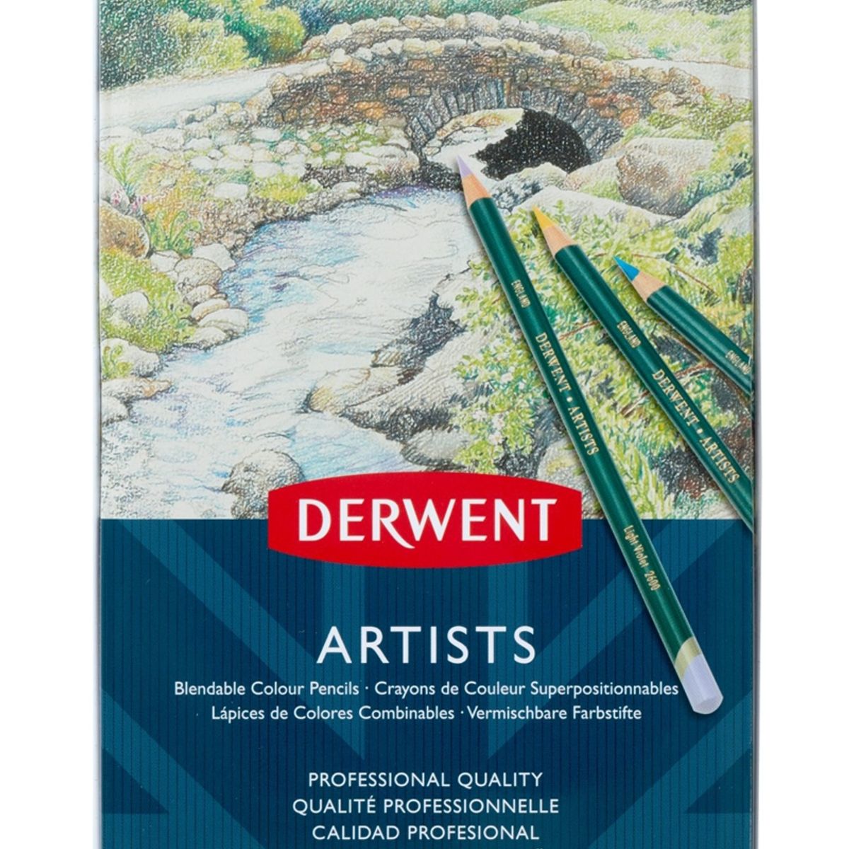 DERWENT - Lápices De Colores Artists Derwent Set 12