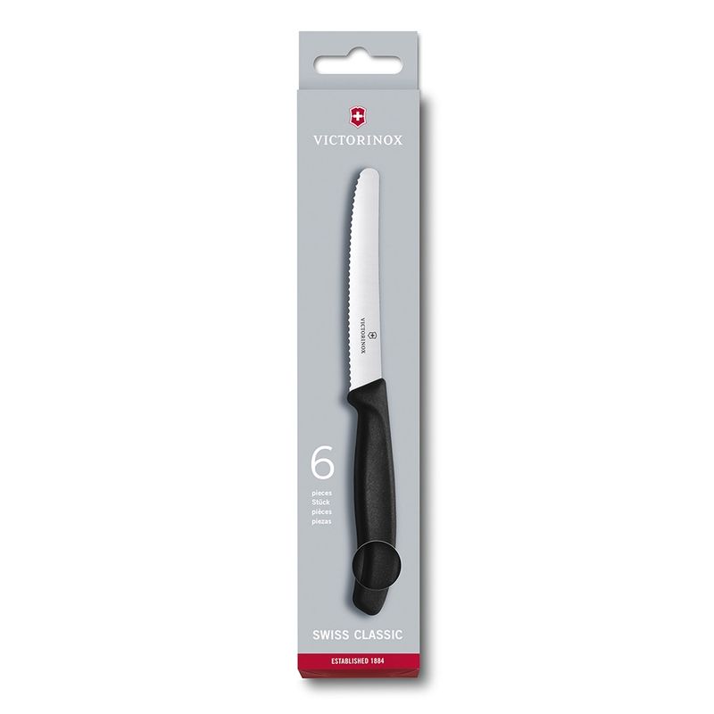VICTORINOX - Set Cuchillos Swiss Classic 6 un Victorinox