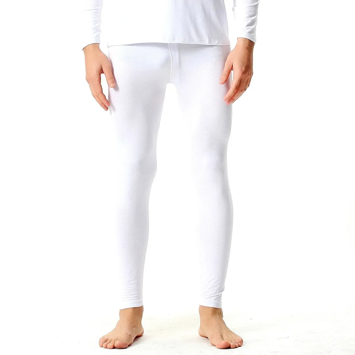 GARSIL - Calzoncillos Largos Para Hombres De Algodón