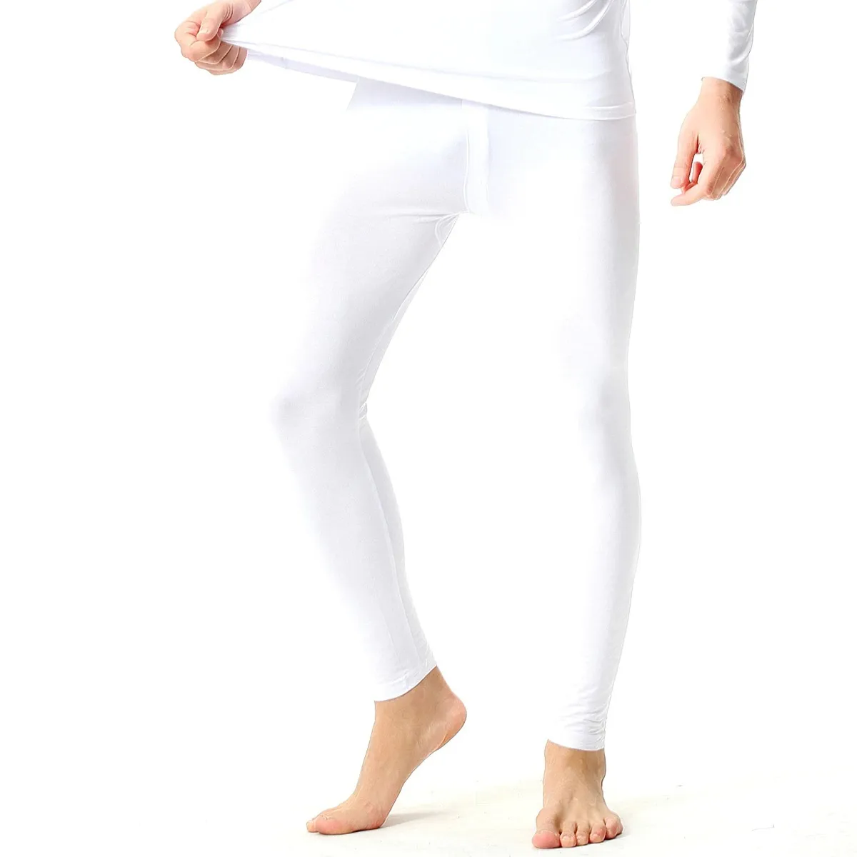 GARSIL - Calzoncillos Largos Para Hombres De Algodón