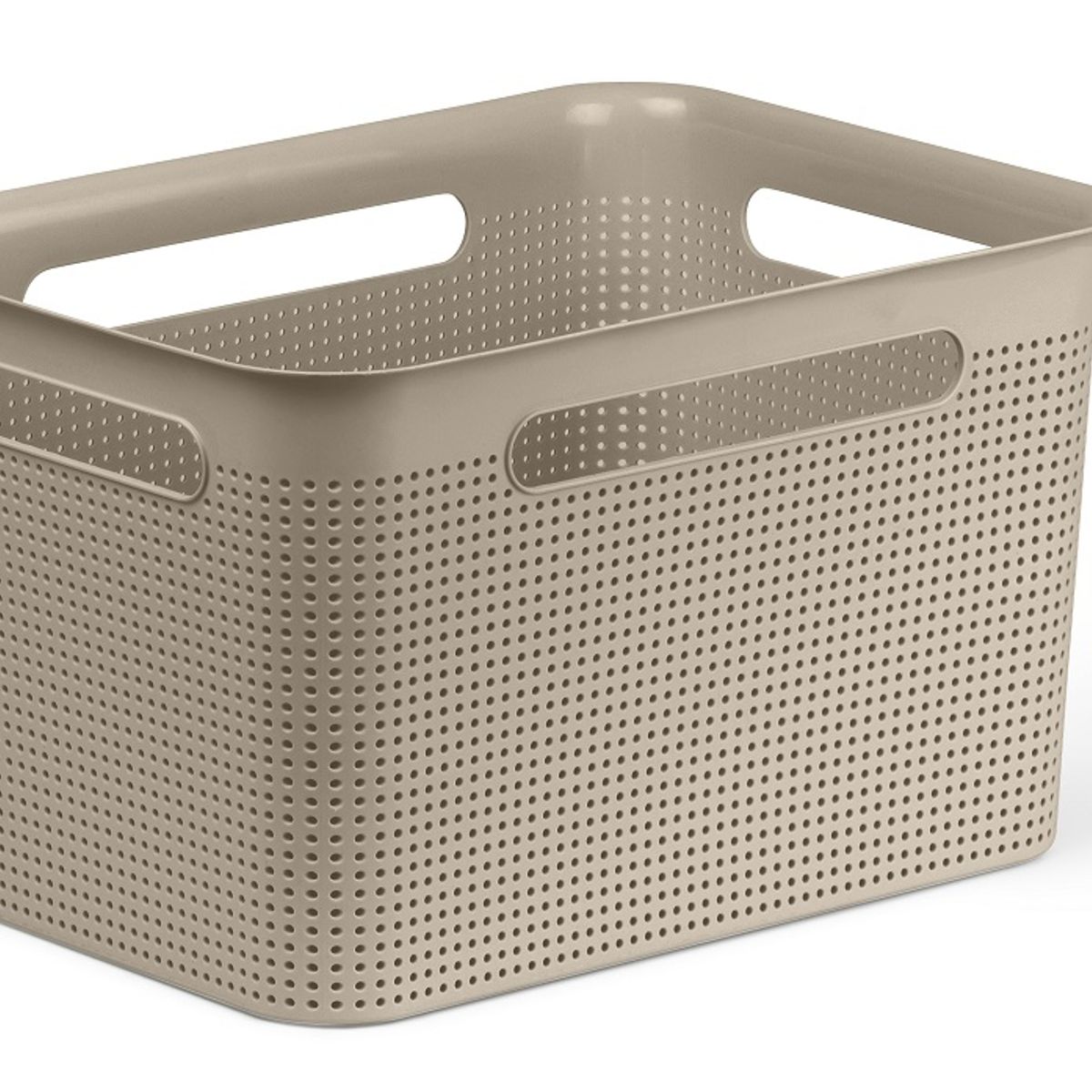 HBT - Caja Brisen 7 Lt 26x21x18 cm ROTHO Capuccino