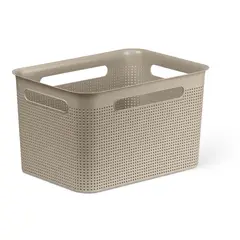 HBT - Caja Brisen 7 Lt 26x21x18 cm ROTHO Capuccino