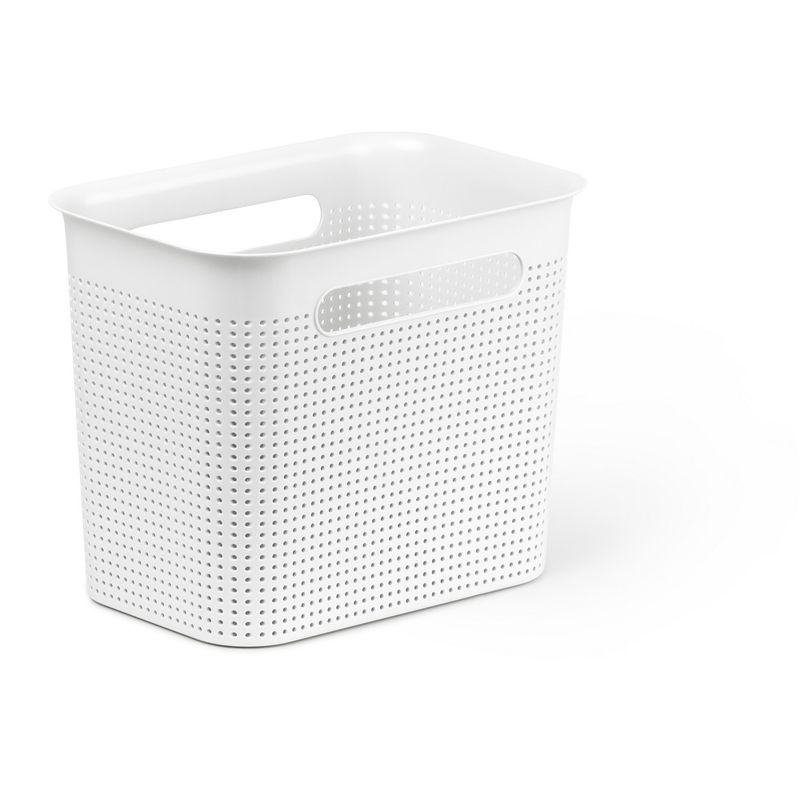 HBT - Caja Brisen 7 Lt 26x21x18 cm ROTHO Blanco