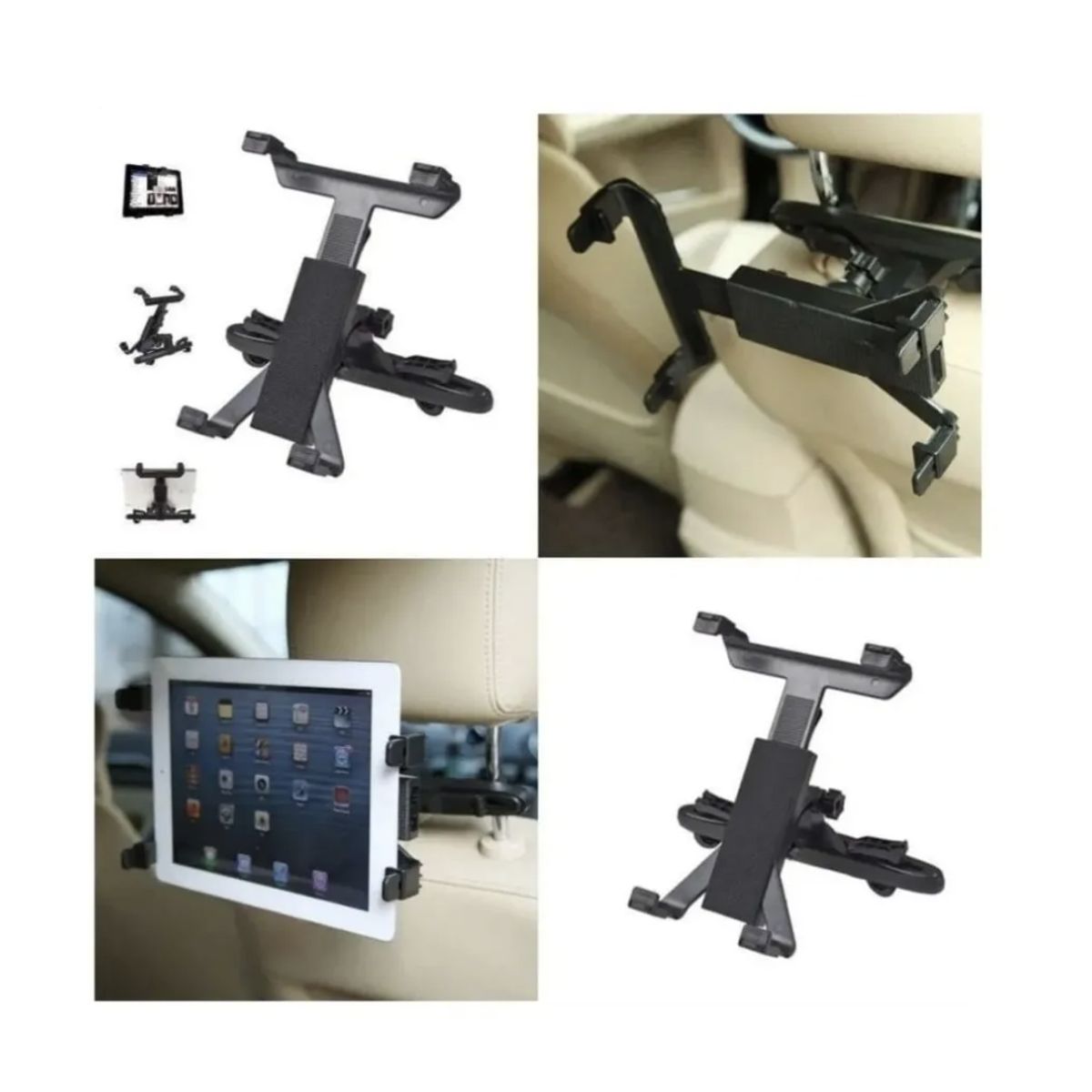 GENERICO - Soporte Porta Tablet Auto Asiento Respaldo Cabecera