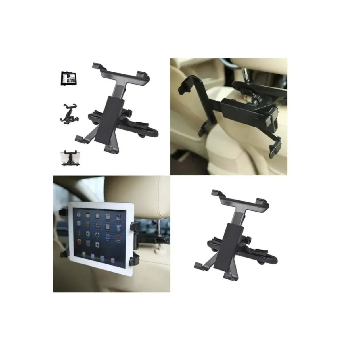 GENERICO - Soporte Porta Tablet Auto Asiento Respaldo Cabecera