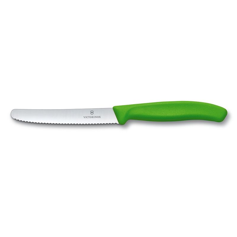 VICTORINOX - Cuchillo de mesa y cuchillo para tomates Swiss Classic