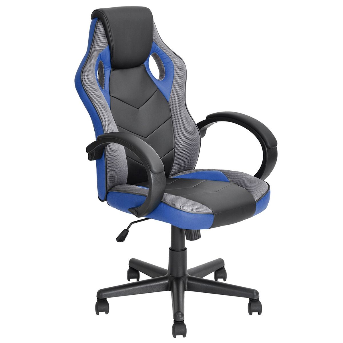 NOVAHUS - SILLA GAMER PU FLOW AZUL