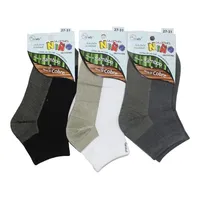 6 Calcetines Tobilleras Para Niños Bambú - Cobre - Sin Costura