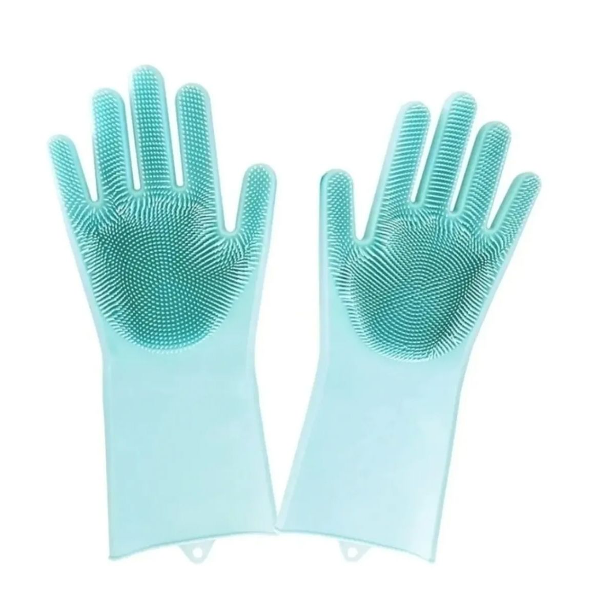 GENERICO - 2 Guantes De Silicona Multiusos Mágicos Limpieza Lavar Loza
