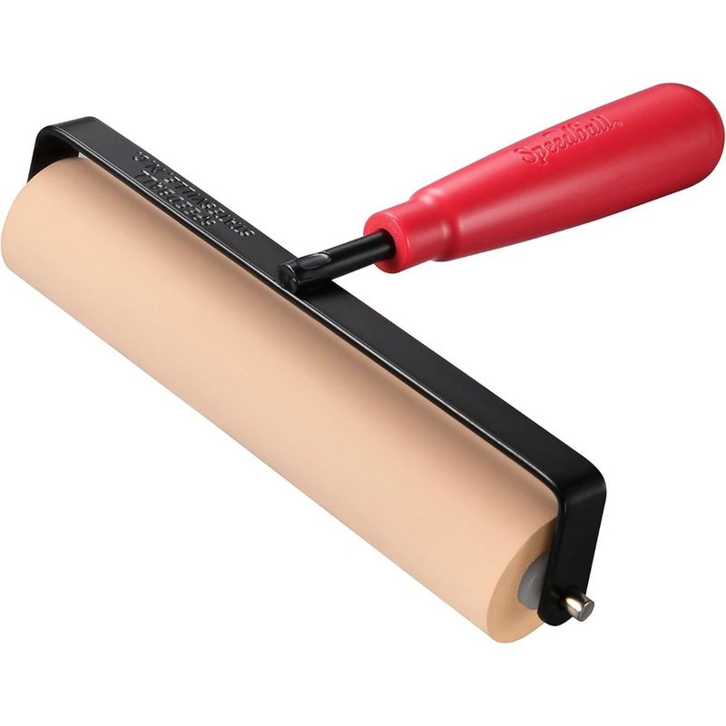 SPEEDBALL - Rodillo De Goma Suave Speedball Para Grabado 15,24cm