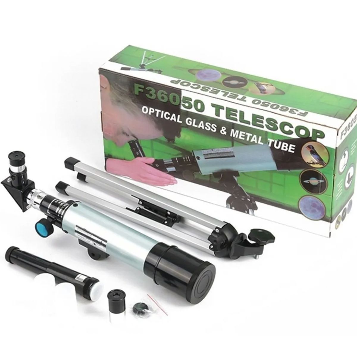 GENERICO - Telescopio Niños Astronómico Monocular 60x Zoom F36050