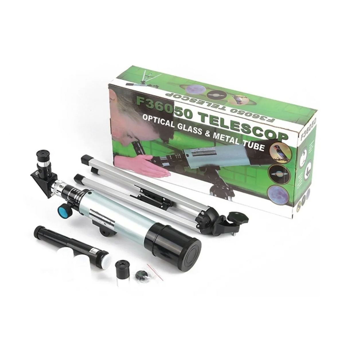 GENERICO - Telescopio Niños Astronómico Monocular 60x Zoom F36050