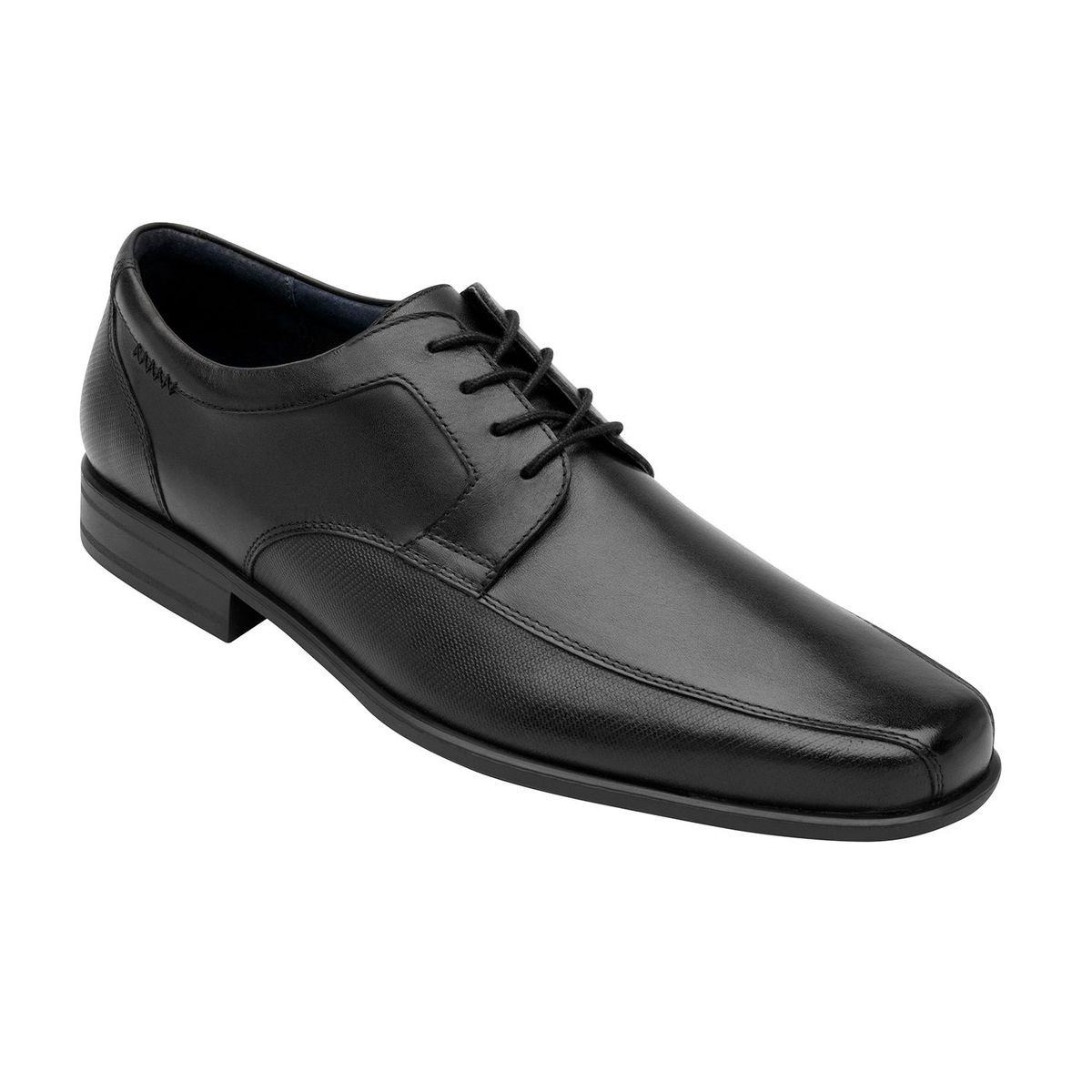 FLEXI - Zapato Hombre Cuero Salamanca Negro Flexi