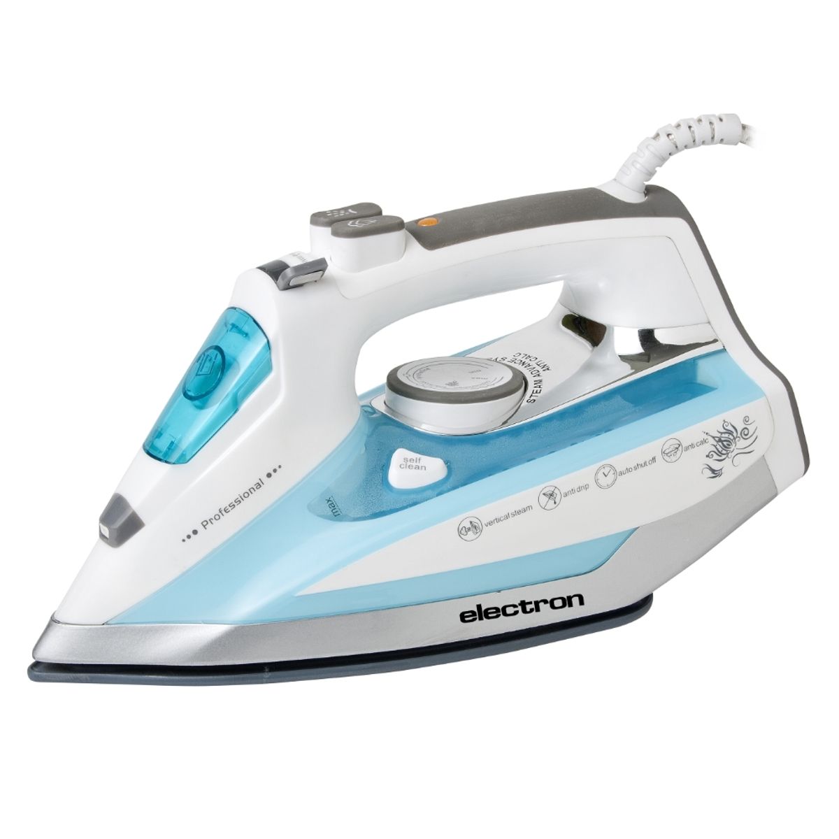 ELECTRON - Plancha a Vapor - Base Cerámica BA-3701