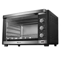 ELECTRON - Horno Eléctrico Ba8451 45 Lts, 2000w, Conv + Spiedo