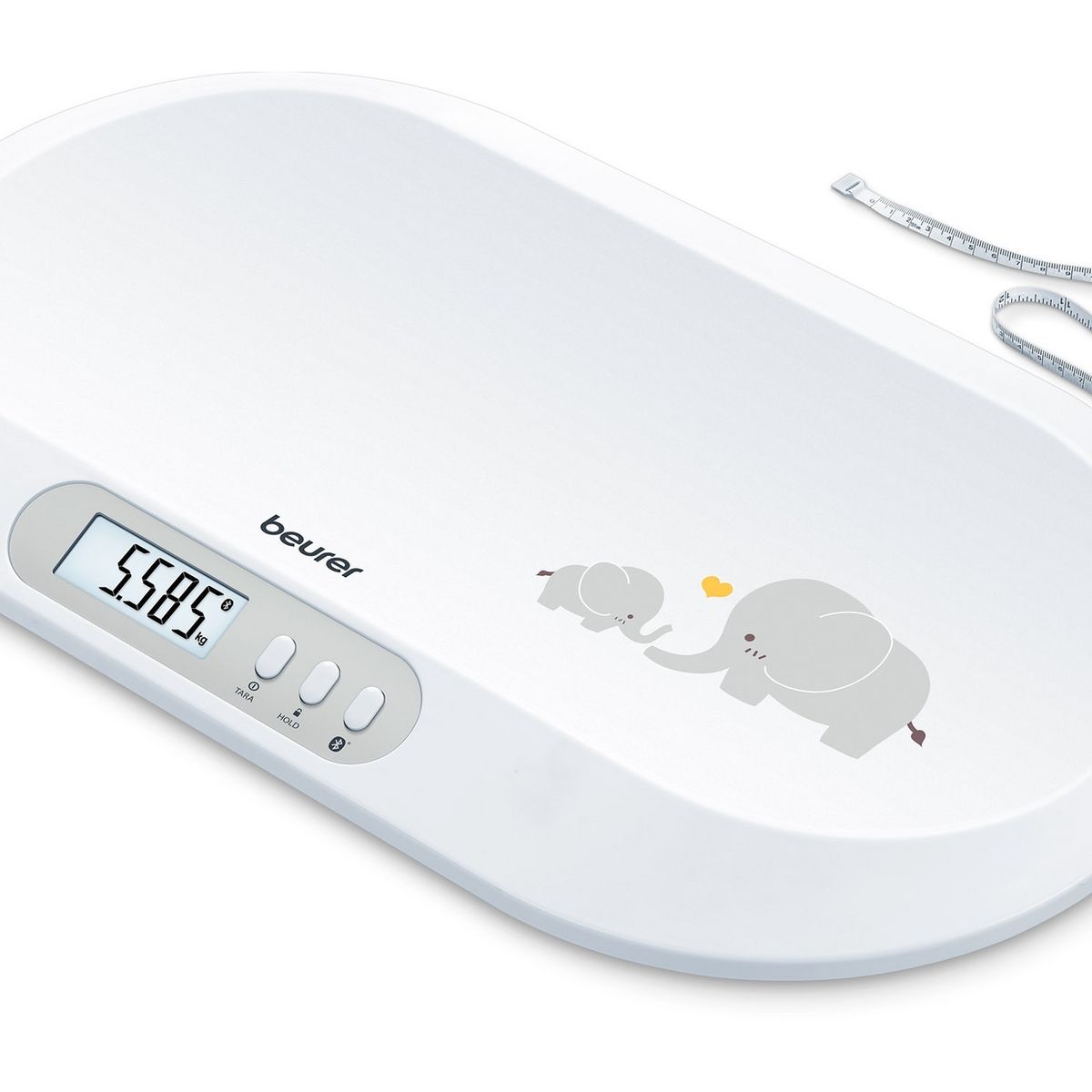 BEURER - Balanza de bebé BY-90 Bluethooth