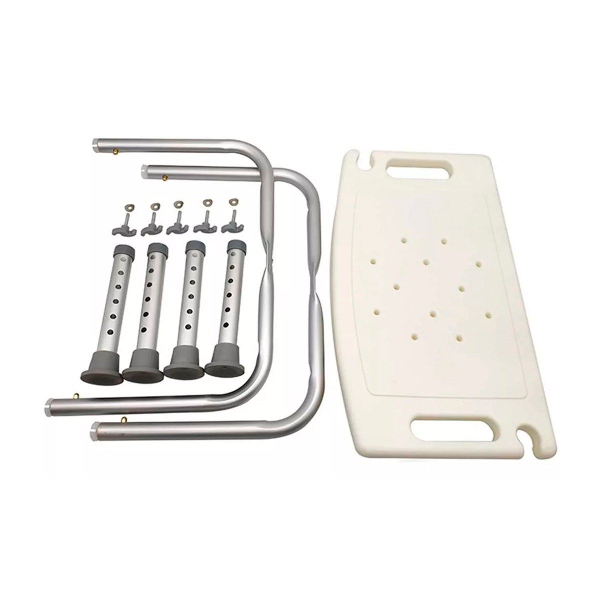 GENERICO - Piso Para  Ducha Sin Respaldo Con Altura Regulable 201A