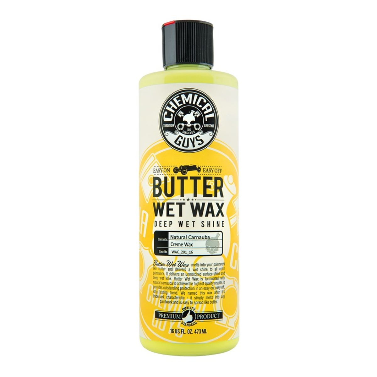 CHEMICAL GUYS - Cera carnauba Chemical Guys Butter Wet Wax - 473 ml