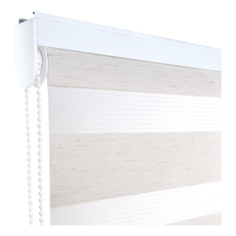 CHANTILLY - Cortina Roller Duo Día Y Noche 90 X 165 Cm Beige
