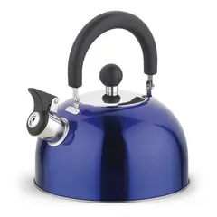 WENS - Tetera 2,5 Litros Acero Inoxidable Azul