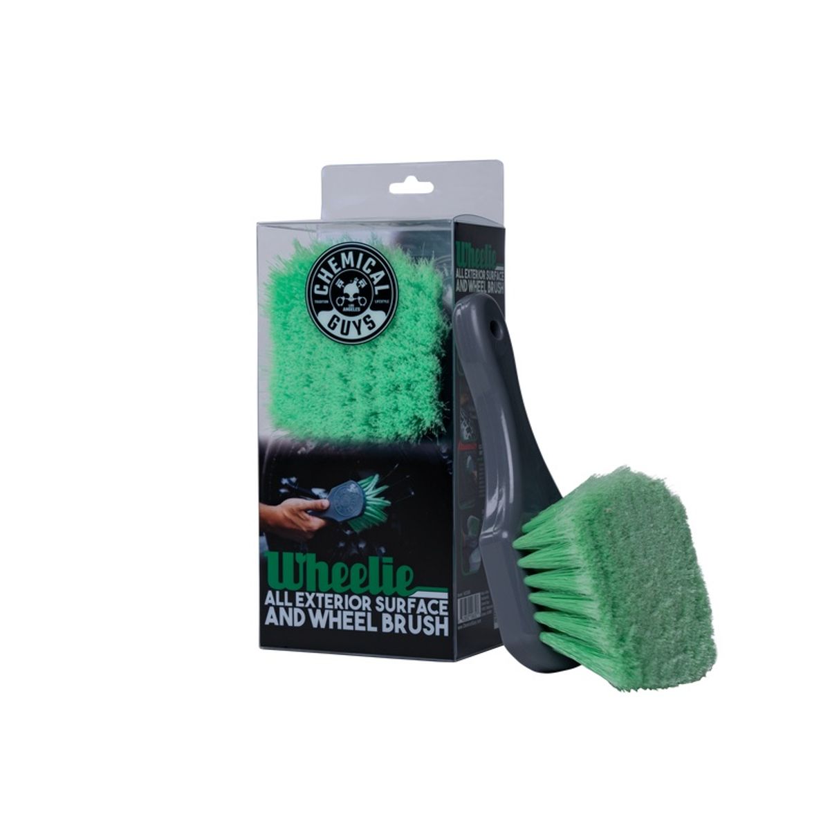 CHEMICAL GUYS - Cepillo ruedas y plástico Chemical Guys Wheelie All Exterior