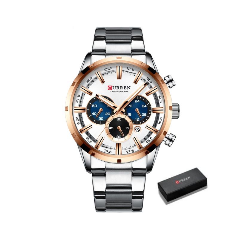 CURREN - Reloj Curren 8355 Caballero Hombre Elegante