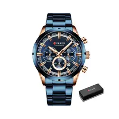 CURREN - Reloj 8355 Caballero Hombre Elegante