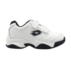LOTTO - Zapatilla Escolar Juvenil - Court Jr Blanco Azul - Blanco - 35