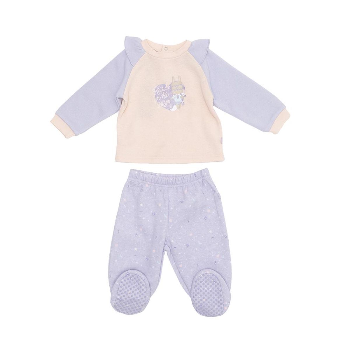 PILLIN - Pijama 2 Pcs Bebé Niña Lila Pillin PILLIN