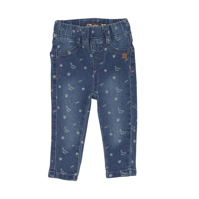 PILLIN - Jeans Bebé Niña Denim Pillin - Azul