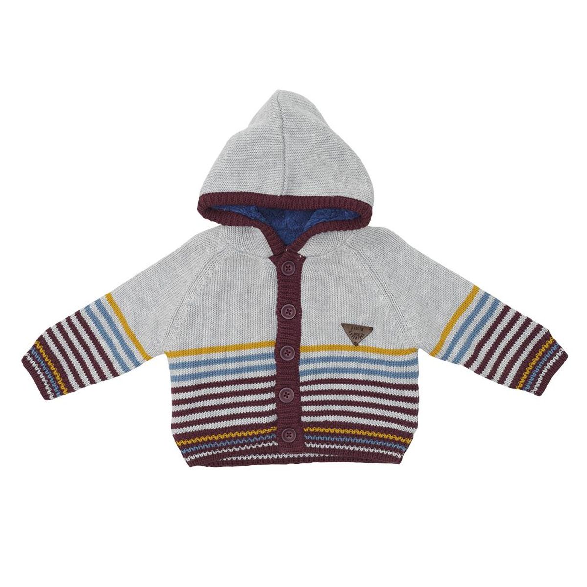 PILLIN - Chaleco con Capucha Bebé Niño Gris Pillin - Gris