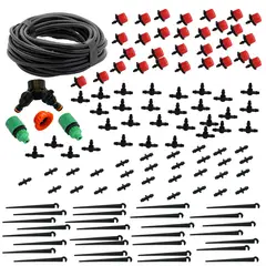 GENERICO - Completo Sistema De Riego De Jardín 127 Piezas Dsr16