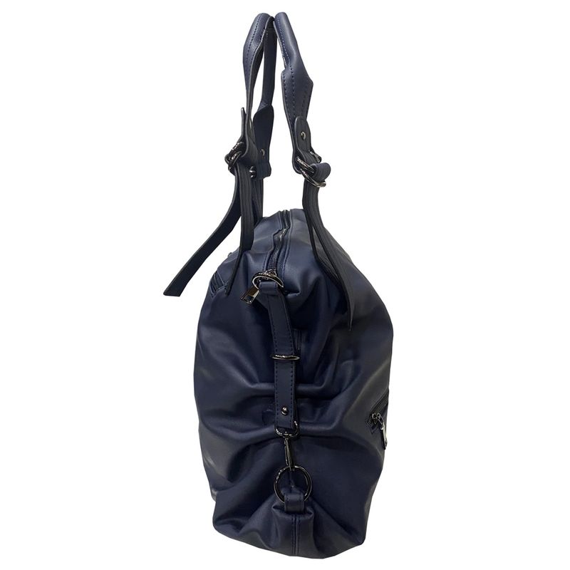 Cartera Ecocuero Mujer Azul Marino Todopiel TODOPIEL Linio Chile