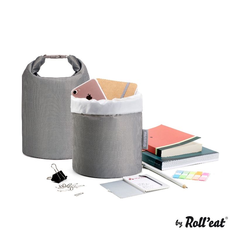 ROLL EAT - Bolsa Reutilizable Grab’n’Go Active  Grey