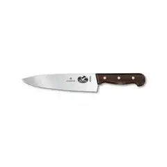VICTORINOX - Cuchillo Cocina Rosewood color Café. Hoja 20 cm.