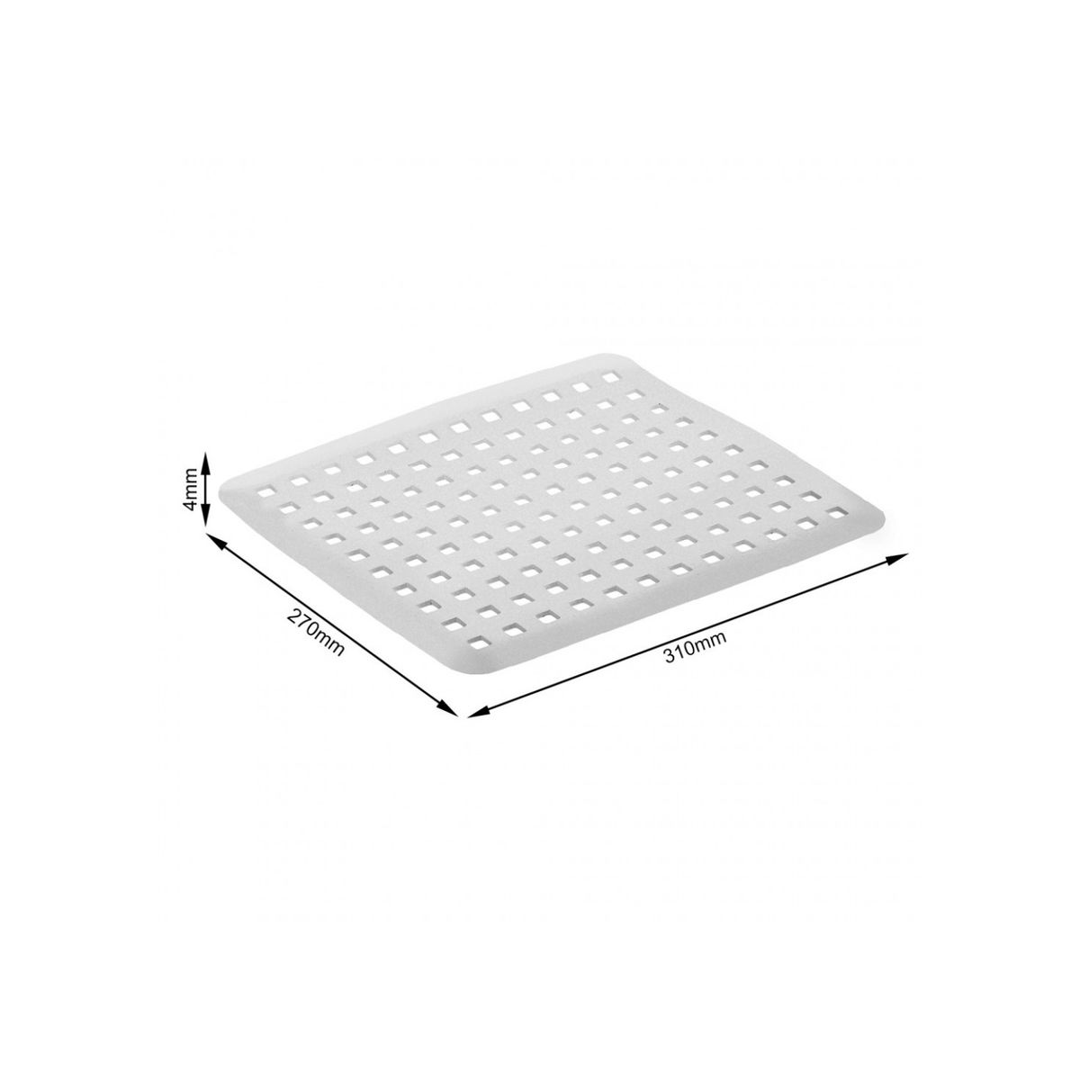 HBT - Alfombrilla Lavaplatos Basic ROTHO Gris