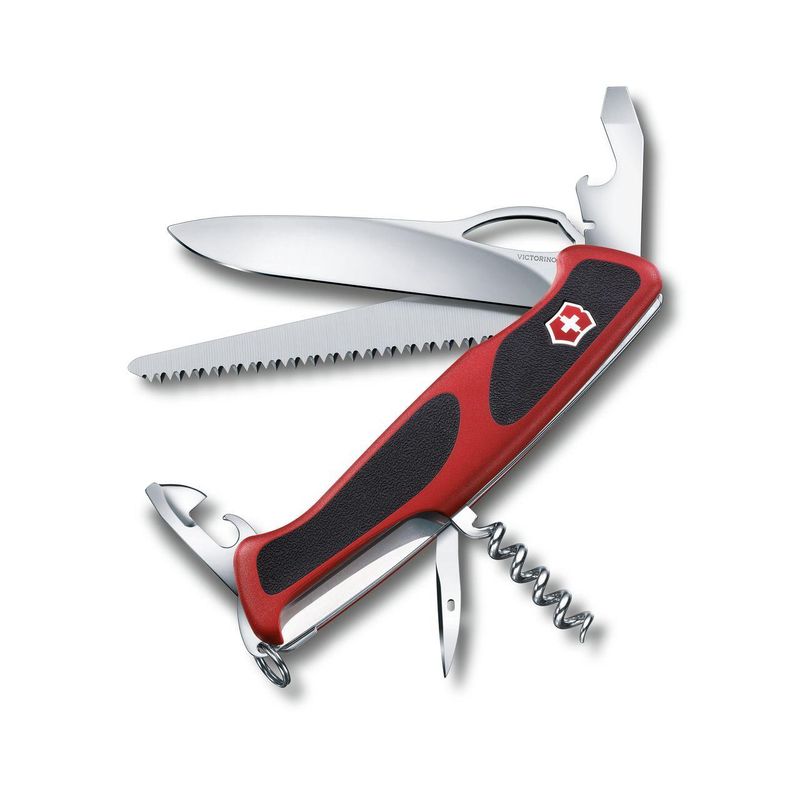 VICTORINOX - Navaja Ranger Grip 79 Rojo/Negro Victorinox