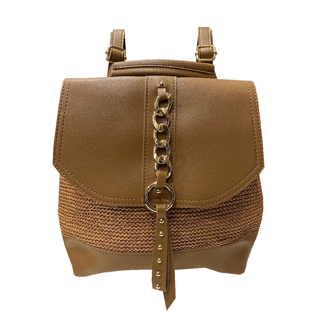 TODOPIEL - Mochila Ecocuero CRS76 Camel