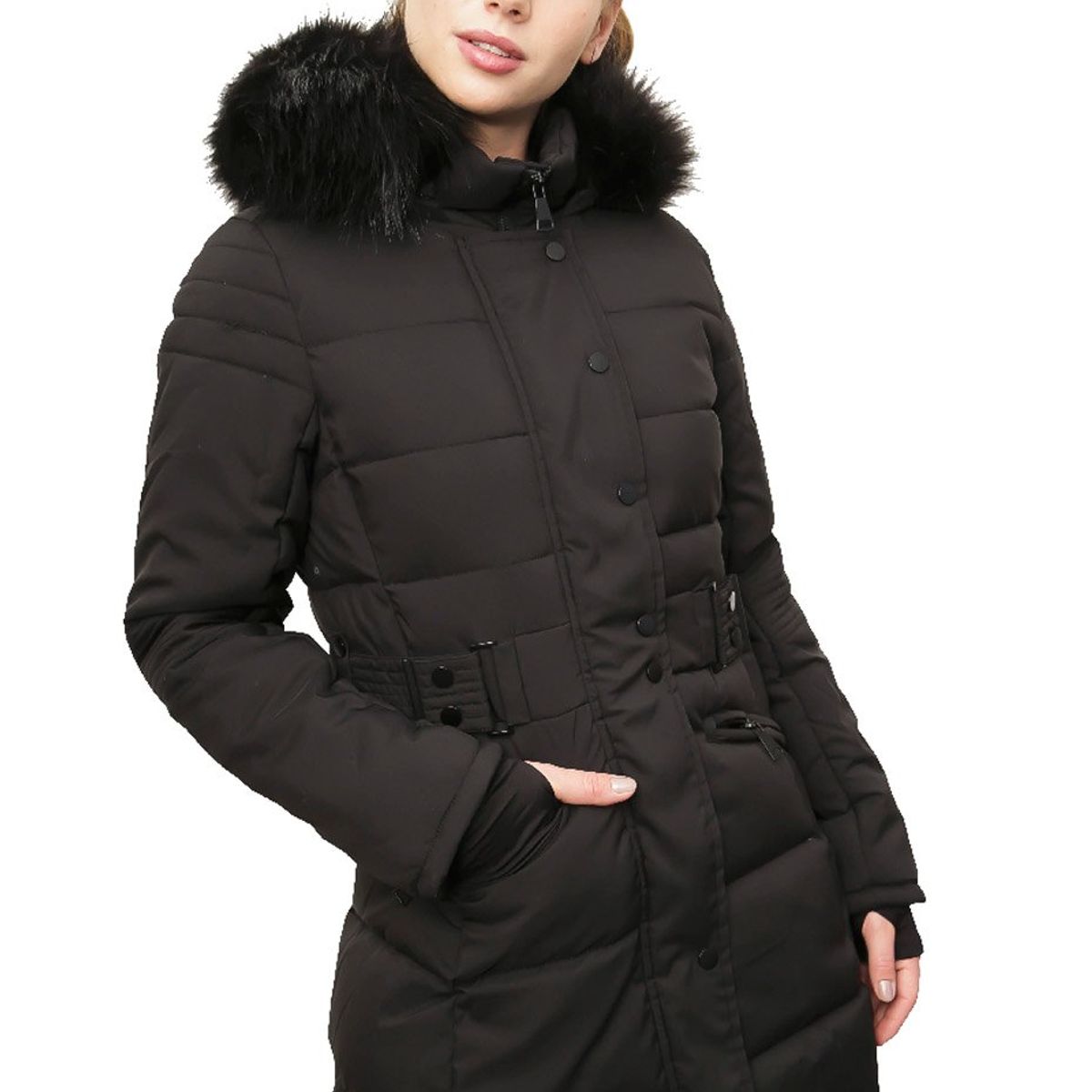 TODOPIEL - Parka Mujer Negro Todopiel