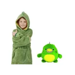 OEM - Poleron Peluche Con Capucha Niño Y Niña