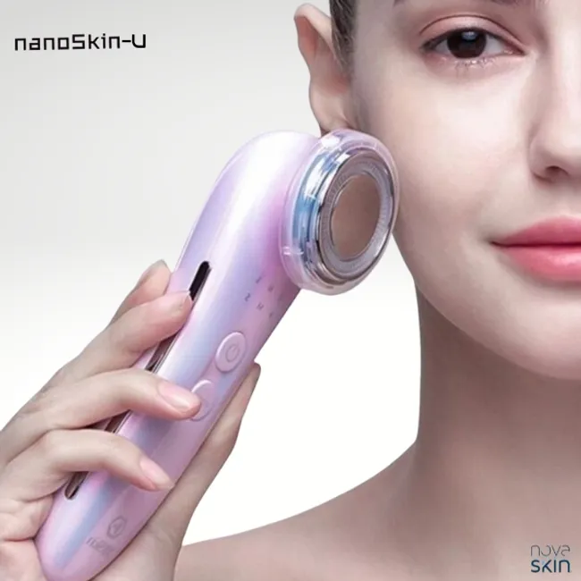 NOVASKIN - Nanoskin-U tratamiento facial Galvánico 6 En 1 Novaskin